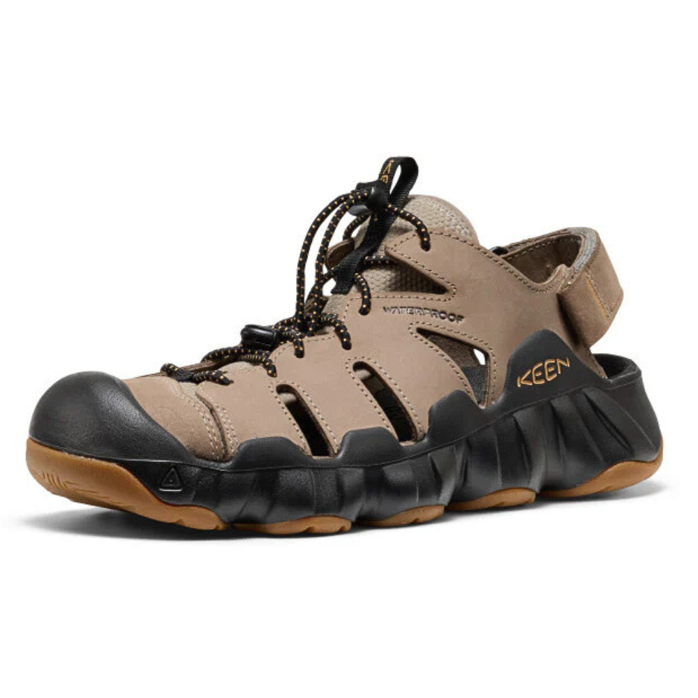 Keen Hyperport Fisherman Brindle/Oak Buff Leather Sandal  display picture 1