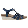 Naot Starlet Polar Sea Leather Sandal (Women's)