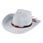 Jeanne Simmons Accessories Cowboy Light Blue Hat (Women's)
