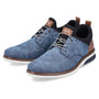 Rieker Dustin 50 Blue/Amaretto Leather Oxford (Men's)