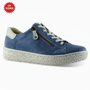 Hartjes Phil Lace-Up Aqua Aluminium Nubuck Shoe (Women's)