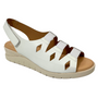 Valeria's Cecily Blanco Soft Leather Sandal (Women's)