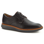 Johnston & Murphy XC+ Parker Plain Toe Black Waterproof Leather Shoe (Men's)