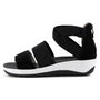 Ara Naples Black Platform Sandal (Women's)