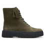 Clarks Torhill Rise Dark Green Nubuck Boot (Women's)