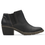 Clarks Kastela Lo Black Leather Boot (Women's)