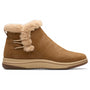 Clarks Breeze Fur Dark Tan Combi Boot (Women's)