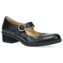 Dansko Deirdra Black Waterproof Burnished Leather Mary Jane (Women's)