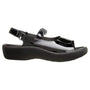 Wolky Jewel Black Patent Leather Sandal (Women's)
