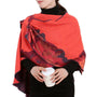 Winding River Orange/Navy Reversible Short Loop Wrap (Women's)