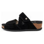 Ara Napa Black Suede Wedge Sandal (Women's)