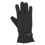 Jeanne Simmons Accessories Texting Puff Black Gloves (Women's)