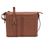 ili New York Urbano Braided Marsala Crossbody Bag (Women's)