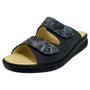 Belvida Portina Shoresh Navy Nubuck Sandal (Women's)