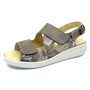 Belvida Portina Iryna Beige Combi Sandal (Women's)