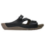 Wolky Jasper Black Leather Sandal (Women's)