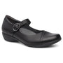 Dansko Fawna Black Leather Mary Jane (Women's)