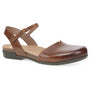 Dansko Rowan Tan Waxy Burnished Mary Jane (Women's)