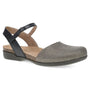 Dansko Rowan Grey/Pewter Leather Mary Jane (Women's)