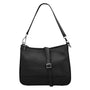 ili New York Zip Top Hobo Black (Women's)