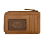 ili New York Western Flat Card Case Antique Saddle