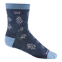 Wide Open Socks Foliage Lightweight Micro Crew Denim (Women's)