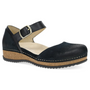 Dansko Mae Black Burnished Suede Mary Jane (Women's)