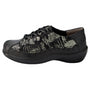 Ziera Allsorts Black/Khaki Leather Shoe (Women's)