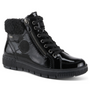 Spring Step Relife Alps Black Patent Lace-Up Boot (Women's)