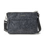 Baggallini Securtex Anti-Theft Memento Midnight Blossom Crossbody Bag (Women's)