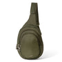 Baggallini Securtex Anti-Theft Multi Zip Thyme Sling (Women's)