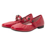 Alegria Audree Crimson Leather Flat Shoe (Women's)