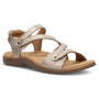 Taos Big Time Champagne Leather Sandal (Women's)