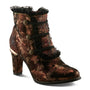 L'artiste By Spring Step Boldaslove Bronze Multi Leather Bootie (Women's)