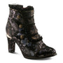L'artiste By Spring Step Boldaslove Teal Multi Leather Bootie (Women's)