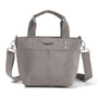 Baggallini Mini Carryall Sterling Shimmer Tote Bag (Women's)
