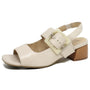 Ziera Cantell Vanilla/Natural Leather Heel (Women's)