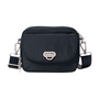 Baggallini Coastal Flip Lock Camera French Navy Crossbody Bag (Women's)
