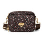 Baggallini Coastal Flip Lock Camera Ganache Cheetah Crossbody Bag (Women's)
