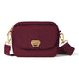 Baggallini Coastal Flip Lock Camera Jam/Gold Hardware Crossbody Bag (Women's)