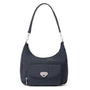 Baggallini Coastal Flip Lock French Navy Half Moon Bag (Women's)