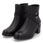 Remonte Sontje 73 Black Leather Boot (Women's)