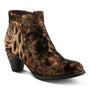 L'artiste By Spring Step Dessalyn Bronze Multi Leather Bootie (Women's)