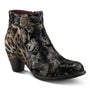 L'artiste By Spring Step Dessalyn Pewter Multi Leather Bootie (Women's)