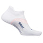 Feetures Elite Light Cushion No Show Tab White Rose Socks (Women's)