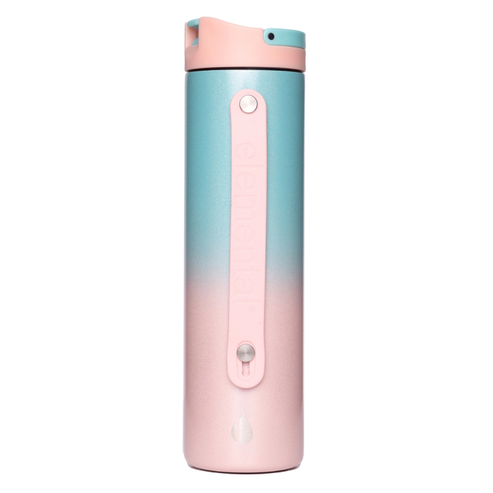 Elemental 20oz Iconic Ombre Cotton Candy Stainless Steel Water Bottle | Mar-Lou Shoes