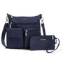 Baggallini Modern Everywhere French Navy Slim Crossbody Bag (Women's)