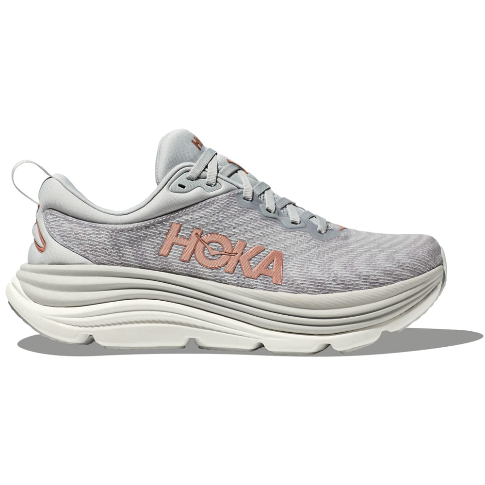 Hoka Gaviota 5 Harbor Mist/Rose Gold Running Shoe (Women's) | Mar-Lou Shoes
