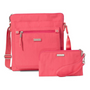 Baggallini Go Bagg With RFID Phone Wristlet Flamingo (Women's)