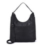 Mellow World Marion Black Oversized Hobo (Women's)